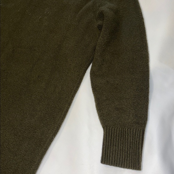 Old Navy Forest Green Long Sleeve Sweater Dress L NWOT - Picture 6 of 12